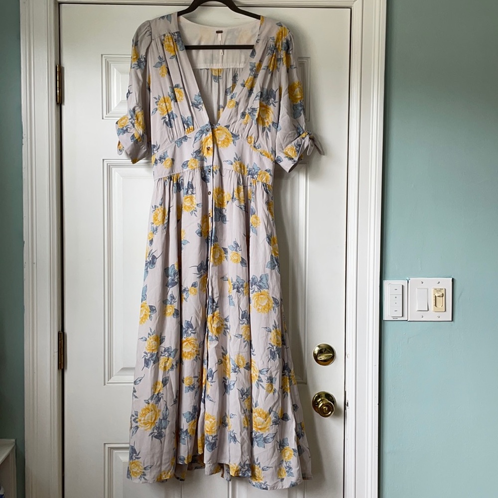 Free People Floral Dress - Cottagecore Boho